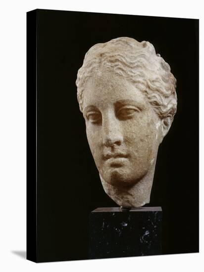 Head of Hygeia, Greek Goddess of Health, Marble, c. 350 BC Classical Greek-null-Premier Image Canvas