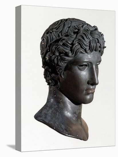 Head of Victorious Athlete Called the Benevento Head, Bronze, 5th century BC Greek-null-Premier Image Canvas