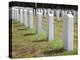 Headstones Mark the Graves of Veterans and their Loved Ones at Barrancas National Cemetery, Naval A-Steven Frame-Premier Image Canvas