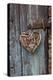 Heart Made of Driftwood, Wood, Door-Andrea Haase-Premier Image Canvas