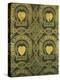 Heart Motif Ecclesiastical Wallpaper Design by Augustus Welby Pugin-Stapleton Collection-Premier Image Canvas