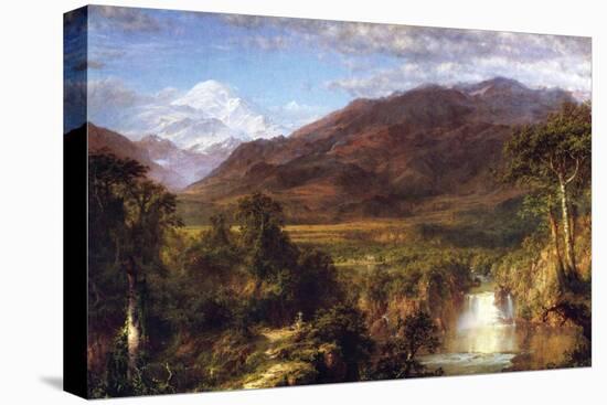 Heart of the Andes-Frederic Edwin Church-Stretched Canvas