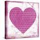 Heart Pink-Suzanna Anna-Stretched Canvas