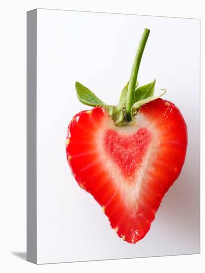 Heart Shaped Strawberry Half-Paul Williams-Premier Image Canvas