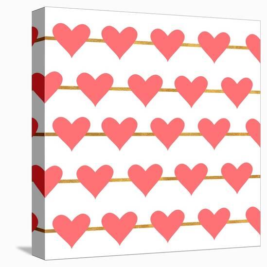 Hearts on Strings-Sd Graphics Studio-Stretched Canvas