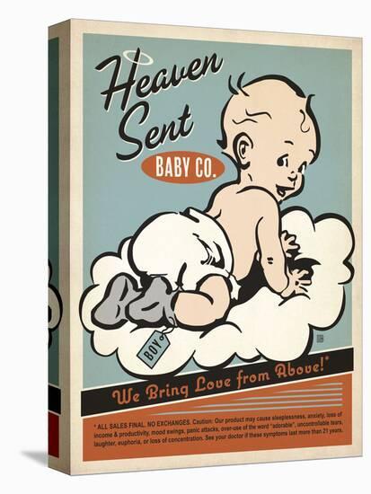 Heaven Sent Boy-null-Stretched Canvas