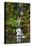 Heavenly Falls, Portland Japanese Garden, Portland, Oregon, Usa-Michel Hersen-Premier Image Canvas
