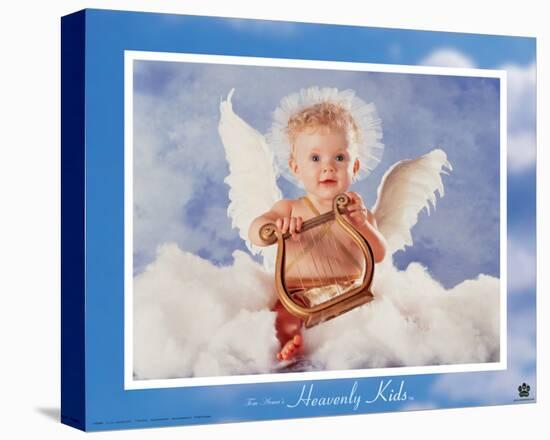 Heavenly Kids, Harp-Tom Arma-Stretched Canvas