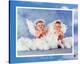 Heavenly Kids, Two Angels-Tom Arma-Stretched Canvas