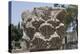 Hebrew Menorah Carved into Stone Capital in Roman Town of Capernaum-Hal Beral-Premier Image Canvas