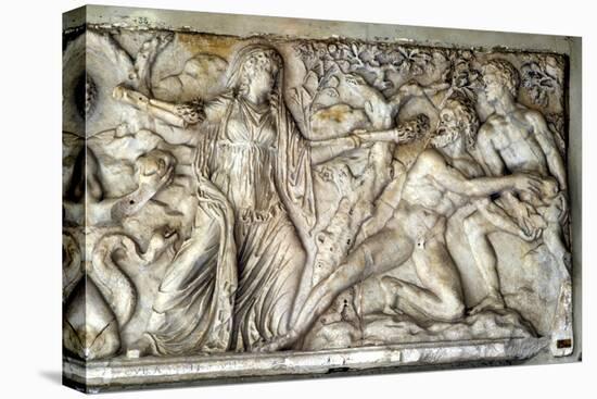 Hecate and Giants, Roman Relief-null-Premier Image Canvas