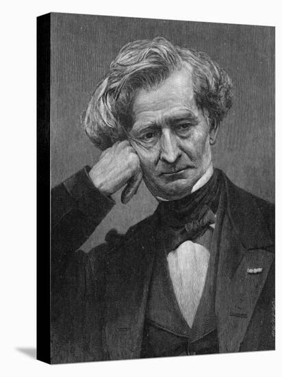 Hector Berlioz the French Composer in Middle Age-null-Premier Image Canvas