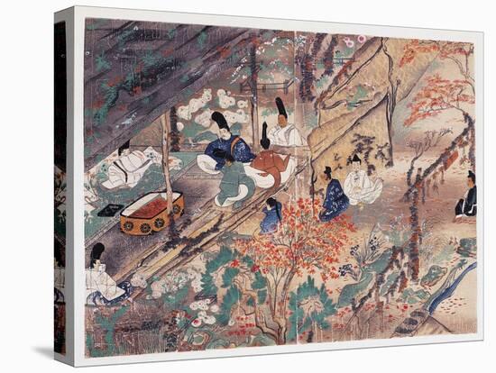 Heian Statesman and Poet Sugawara Michizane (845-903)-null-Premier Image Canvas