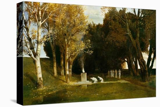 Heiliger Hain, 1886-Arnold Bocklin-Premier Image Canvas