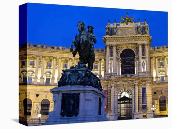 Heldenplatz and Hofburg, UNESCO World Heritage Site, Vienna, Austria, Europe-Hans Peter Merten-Premier Image Canvas