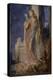 Helen on the Ramparts of Troy-Gustave Moreau-Premier Image Canvas
