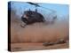 Helicopter Touching Down to Retrieve Bodies of Soldiers Killed in Firefight During the Vietnam War-Larry Burrows-Premier Image Canvas