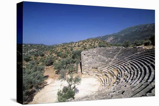 Hellenistic Theatre in Kas, Turkey Hellenistic Civilization, 4th-1st Century BC-null-Premier Image Canvas