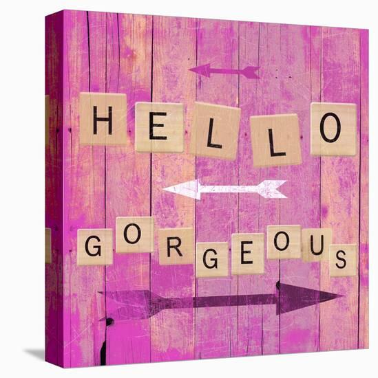 Hello Gorgeous-Sheldon Lewis-Stretched Canvas