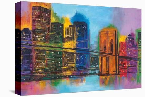 Hello NYC-Brian Carter-Stretched Canvas