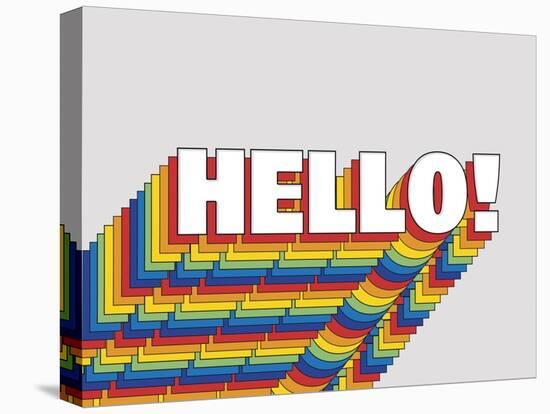 Hello Vibes-Tom Frazier-Stretched Canvas