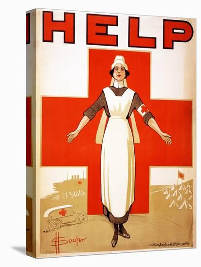 Help, 1918-D. H. Souter-Premier Image Canvas