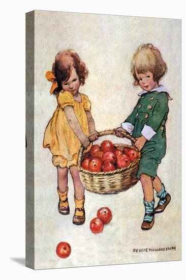 Helping Hands-Jessie Willcox-Smith-Stretched Canvas