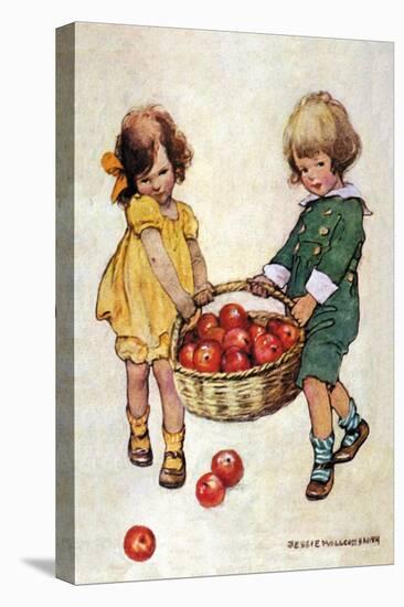 Helping Hands-Jessie Willcox-Smith-Stretched Canvas