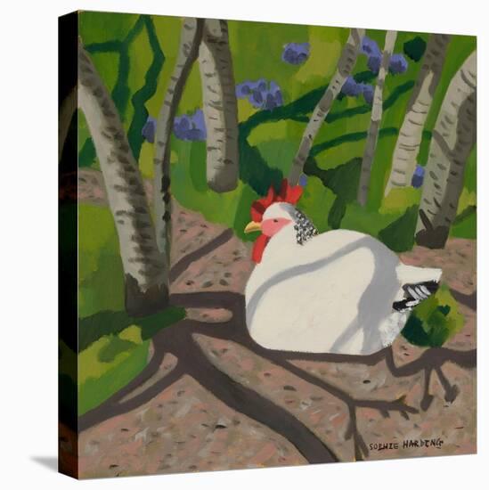 Hen in the Shade-Sophie Harding-Premier Image Canvas