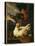 Hen with Chicks-Melchior de Hondecoeter-Premier Image Canvas