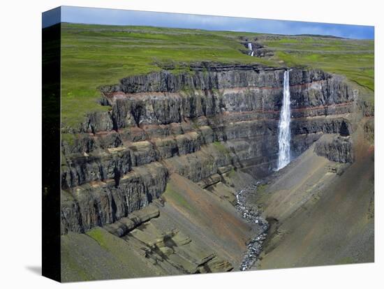 Hengifoss Waterfall-Hans Strand-Premier Image Canvas