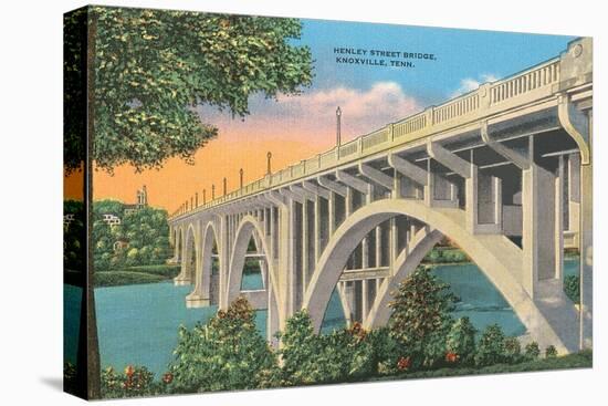 Henley Street Bridge, Knoxville-null-Stretched Canvas