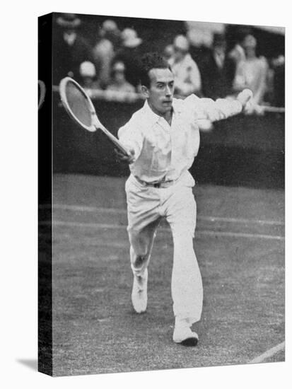 Henri Cochet, the Fastest Player of His Time, Wimbledon, 1927-null-Premier Image Canvas