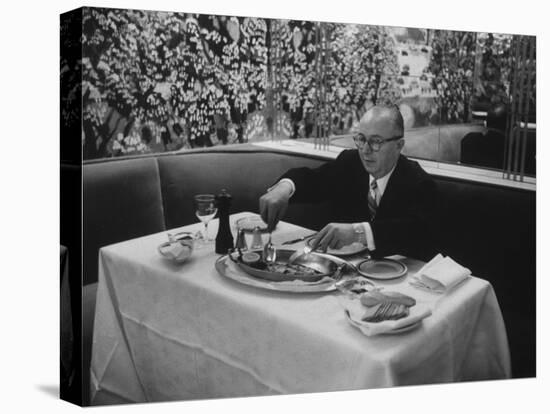 Henri Soule, Owner of the Pavillon Restaurant-Ralph Morse-Premier Image Canvas