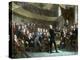 Henry Clay Arguing in the Us Senate for the Compromise of 1850 to Avert Civil War-null-Premier Image Canvas