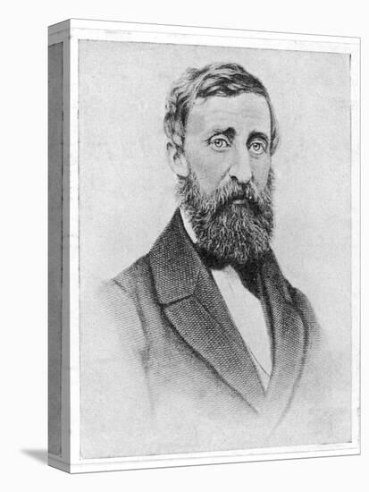 Henry David Thoreau American Writer-null-Premier Image Canvas