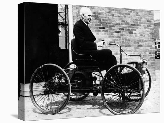 Henry Ford on a 1896 Ford, (C1940S)-null-Premier Image Canvas
