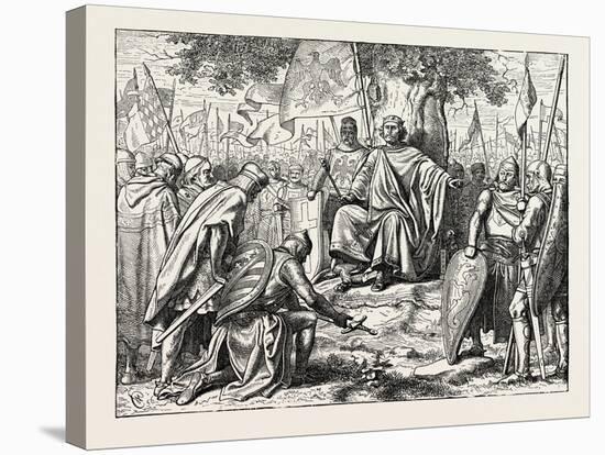 Henry I. Receiving the Homage of Vassal Chiefs-null-Premier Image Canvas