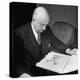 Henry J. Kaiser, Looking at Photographs of Airplanes-Myron Davis-Premier Image Canvas