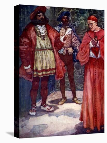 Henry Sent Wolsey Away from Court, C1529-AS Forrest-Premier Image Canvas