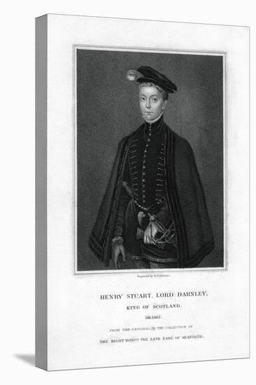 Henry Stuart, Lord Darnley, Second Husband of Mary, Queen of Scots-H Robinson-Premier Image Canvas