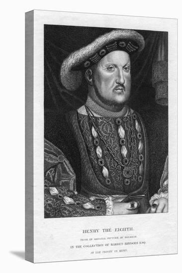 Henry VIII of England, (1491-154)-Hans Holbein the Younger-Premier Image Canvas