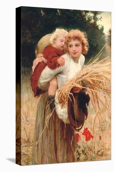 Her Constant Care (Oil on Canvas)-Frederick Morgan-Premier Image Canvas