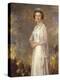 Her Majesty Queen Elizabeth II-R. Macarron-Stretched Canvas