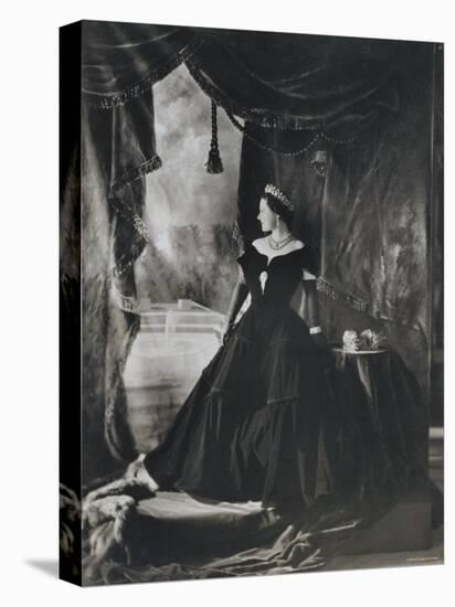 Her Majesty Queen Elizabeth the Queen Mother, England-Cecil Beaton-Premier Image Canvas