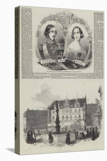 Her Majesty's Visit to Germany-Charles Baugniet-Premier Image Canvas