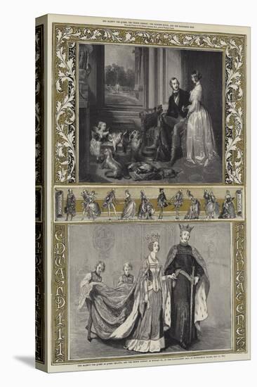 Her Majesty the Queen and the Prince Consort-Edwin Landseer-Premier Image Canvas