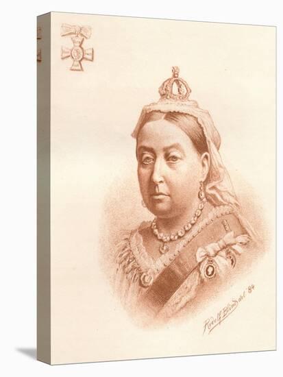 Her Majesty the Queen, Empress of India, 1884-Rudolf Blind-Premier Image Canvas