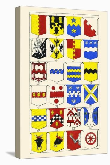 Heraldry - Blazonry-Hugh Clark-Stretched Canvas