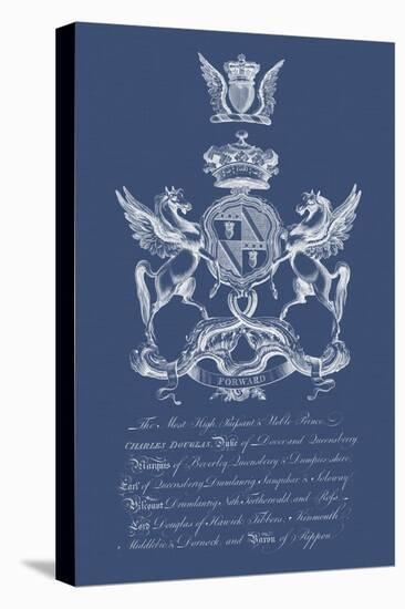 Heraldry on Navy IV-Vision Studio-Stretched Canvas